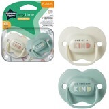 Tommee Tippee CTN AnyTime siliconen fopspeen, 6-18m, meerdere kleuren 2 stuks