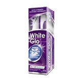 Tandpasta White Glo 2in1 + tandenborstel en interdentale rager 150 g