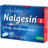 Nalgesin S 275mg, 10 tablets