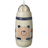 Tommee Tippee Superstar, 12m+, gris 266 ml, vaso deportivo antigoteo