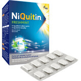 Niquitin Freshmint 4mg medicinale kauwgom 100 stuks