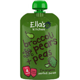 Ella's Kitchen Biologische Peren, erwten en broccoli 120 g