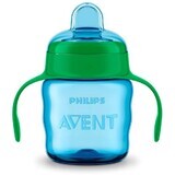 Philips Avent Classic eerste beker met handvatten jongen, 1 x 200 ml