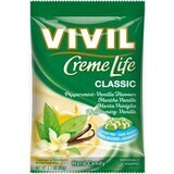 Vivil Bonbons Bonbons Creme Life Klassiek Vanille Mint Vanille Crèmesmaak Suikervrije Druppels 110 g