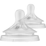 Philips Avent Natural Response 3 trage speen 1m+, 2 stuks