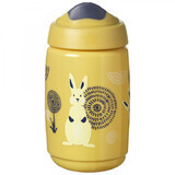 Tommee Tippee Tippee Superstar Sipper, 12m+, sin derrames, amarillo 390 ml