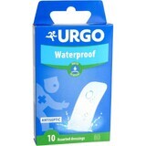 Urgo Waterproof Antiseptische Patch, waterproof, transparant, 2 maten 10 stuks