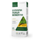 Gymnema, Mulberry, Berberine 60 capsule Medica Herbs