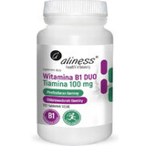 Vitamine B1 (thiamine) DUO 100 mg (100 vegetarische tabletten) Aliness