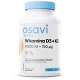 Osavi Vitamine D3 4000UI + K2 150mcg - 120 gélules