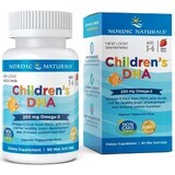 Tranium DHA 250mg Fragola Tranium DHA 250mg per bambini 90 mini gelatine morbide, Nordic Naturals