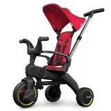 Liki S1 Ultra-Foldable Tricycle, Flame Red, Doona