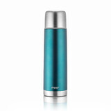 Stainless steel thermos flask vacuum flask, Blue, 450 ml, Reer