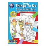 Kleurboek met stickers plus doe-dingen en activiteiten in het Engels, +5 jaar, Orchard