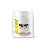 Pre Workout Pump Non Stim, 480 g, Ananas, Raw Nutrition