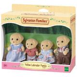 Set of 4 Labrador Family figurines Sylvanian Families, +3 years, Epoch