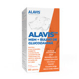 MSM + Glucosaminesulfaat voor honden, 60 tabletten, Alavis