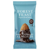 Salted almonds coated in Belgian dark chocolate, 40 g, Forest Feast