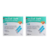 On Call Sure bloedglucosetests, 2 x 50 stuks, Acon Laboratories