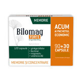 Bilomag Forte Memorie și Concentrare, 120 capsule, Zdrovit