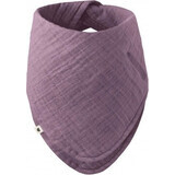 BIBS Bandana mousseline slabbetje van biologisch katoen, Mauve 1×1 stuk slabbetje