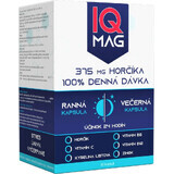 IQ MAG magnesium 's ochtends en 's avonds 1×60 cps, voedingssupplement