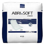 Abri Soft draps jetables, 60x90, 25 pièces, Abena
