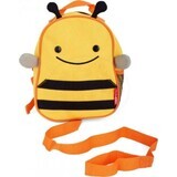 Zoo SKIP HOP rugzak met veiligheidsriem Bee 1+ 1×1 pcs, rugzak