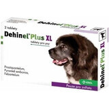 DEHINEL PLUS XL 2TBL A.U.V. 1×2 tbl, geneesmiddel voor honden