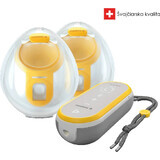 Medela Double Freestyle™ Handsfree 1×1 elektrische borstkolf, elektrische borstkolf