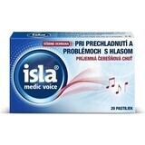 ISLA MEDIC voice 1x20 pcs, cherry-flavored lozenges