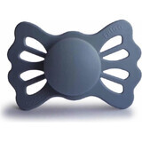 FRIGG Lucky Symmetrical Symmetrical Silicone Soother Slate, +6m 1×1 pcs, silicone soother