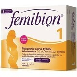 Femibion 1 Pianificazione e prime settimane di gravidanza, 56 tbl 1×56 tbl, integratore alimentare