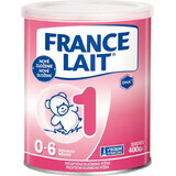 France Lait 1 zuigelingenvoeding 0-6 maanden 1×400 g, melkvoeding, vanaf de geboorte