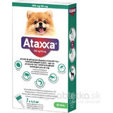 Ataxxa 200 mg/40 mg (honden tot 4 kg) 1×0,4 ml, oplossing voor honden