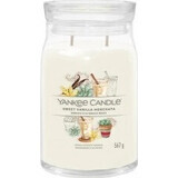 Yankee Candle - Large Signature Sweet Vanilla Horchata 1×567g, geurkaars