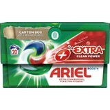 Ariel All-in-1 PODS All-in-1 PODS Extra Clean, Wash Gel Capsules, 20 washes 1×20pcs, Wash Gel Capsules