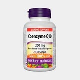 WEBBER NATURALS Co-enzym Q10 200 mg 1×60 cps, voedingssupplement