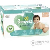 PAMPERS HARMONIE BABY LUIEREN V.3 6-10KG 87KS 1×87 stuks, luiers maat 3