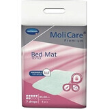 MOLICARE PREMIUM TEXTIL BED MAT 7KV. 85X90CM 1×1pc, textiel onderlegger