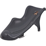 MALTEX Bath lounger Konik Minimal - steel gray 1×1 pc, Bath lounger