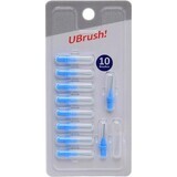 UBrush - interdentale tandenborstel - 0,5 mm blauw 1×10 stuks