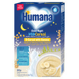 Humana Bedtime porridge 5 cereals with banana, milk, no added sugar, after 6 months, 200 g