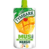 Tymbark Mousse in tube 100%, mango, appel, banaan, zonder toegevoegde suiker, 120 g