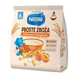 Nestle Enkelvoudige granen Rijst- en maïspap, abrikozen, zonder melk, na 6 maanden, 144 g