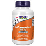 Now Foods L-Carnosin, L-Carnosin 500 mg, 100 Kapseln