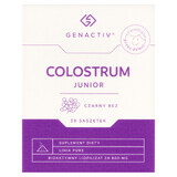 Genactiv Colostrum Junior Black Elderberry, from 3 years, 30 sachets