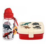 Rex London set, ontbijt lunchbox + blik, dinosaurussen