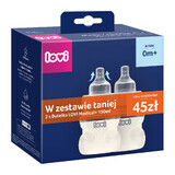 Lovi Medical+ set, antikoliekfles met dynamische speen, mini, vanaf de geboorte, 2 x 150 ml