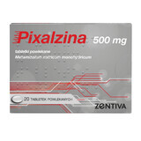 Pixalazine 500 mg, 20 filmomhulde tabletten